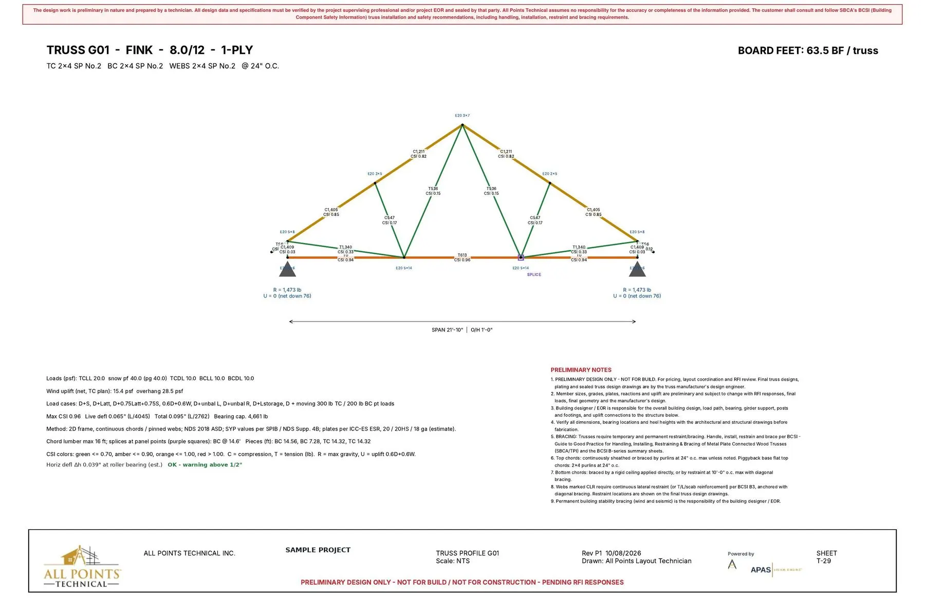 G01 · Girder truss